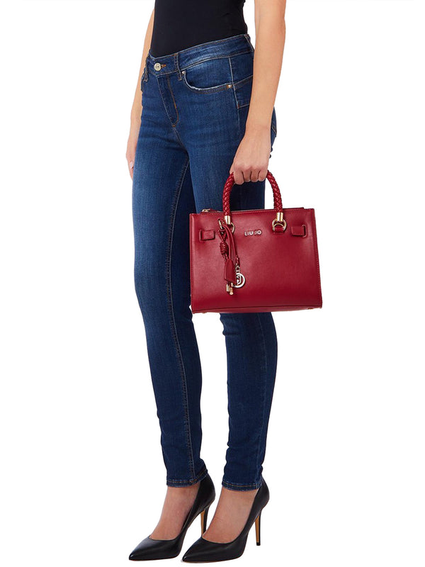 LIUJO ACCESSORI1 Borsa A Tracolla Liu Jo Logo Frontale Red