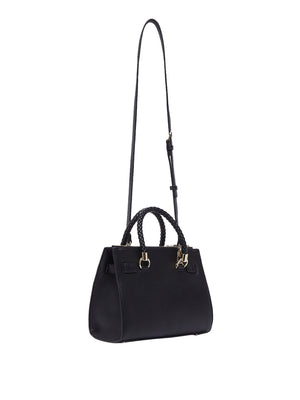 LIUJO ACCESSORI1 Borsa A Tracolla Liu Jo Logo Frontale Nero