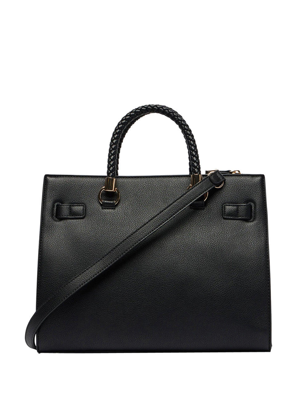 LIUJO ACCESSORI1 Borsa A Mano Liu Jo Charm Logato Nero