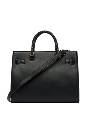 LIUJO ACCESSORI1 Borsa A Mano Liu Jo Charm Logato Nero