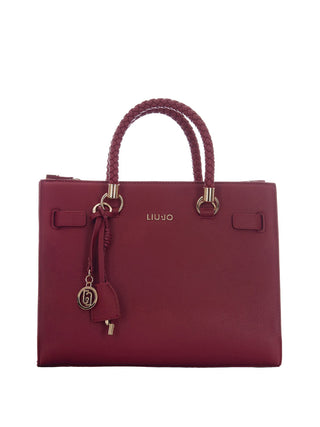 LIUJO ACCESSORI1 Borsa A Mano Liu Jo Charm Logato Rosso