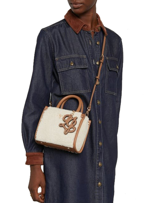 LIUJO ACCESSORI1 Borsa a Tracolla Liu Jo - Crema