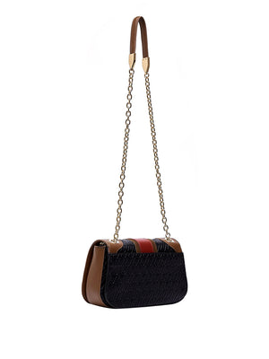 LIUJO ACCESSORI1 Borsa A Tracolla Media Liu Jo - Nero