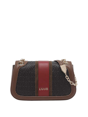 LIUJO ACCESSORI1 Borsa A Tracolla Media Liu Jo - Marrone Scuro