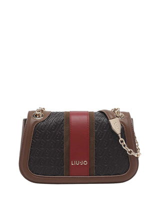 LIUJO ACCESSORI1 Borsa A Tracolla Media Liu Jo - Marrone Scuro