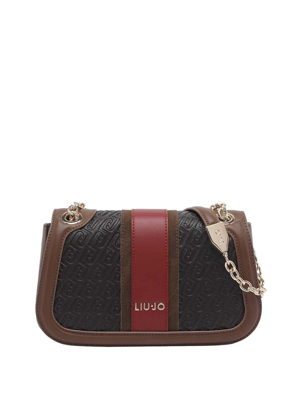 LIUJO ACCESSORI1 Borsa A Tracolla Media Liu Jo - Marrone Scuro