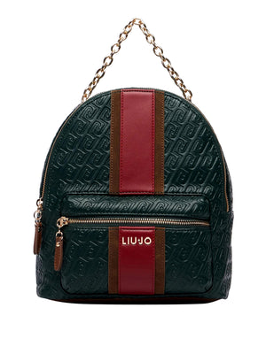 LIUJO ACCESSORI1 Zaino Con Logo Monogram Liu Jo - Foresta