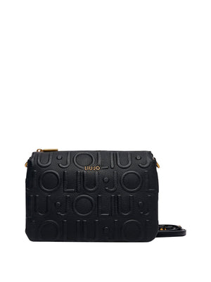 LIUJO ACCESSORI1 Borsa A Tracolla Logo Piccola Liu Jo - Nero