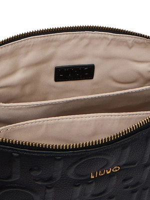 LIUJO ACCESSORI1 Borsa A Tracolla Logo Piccola Liu Jo - Nero