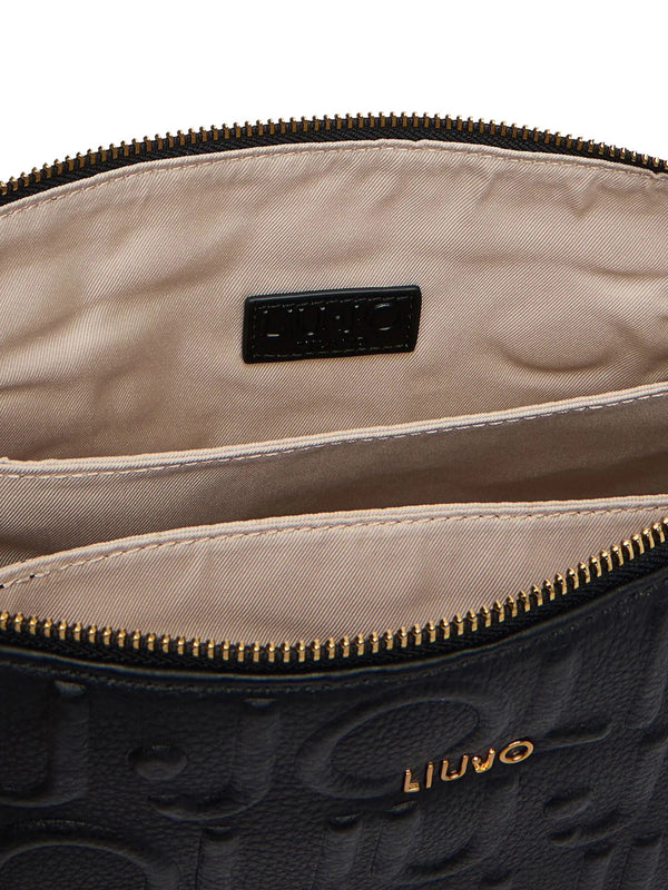 LIUJO ACCESSORI1 Borsa A Tracolla Logo Piccola Liu Jo - Nero