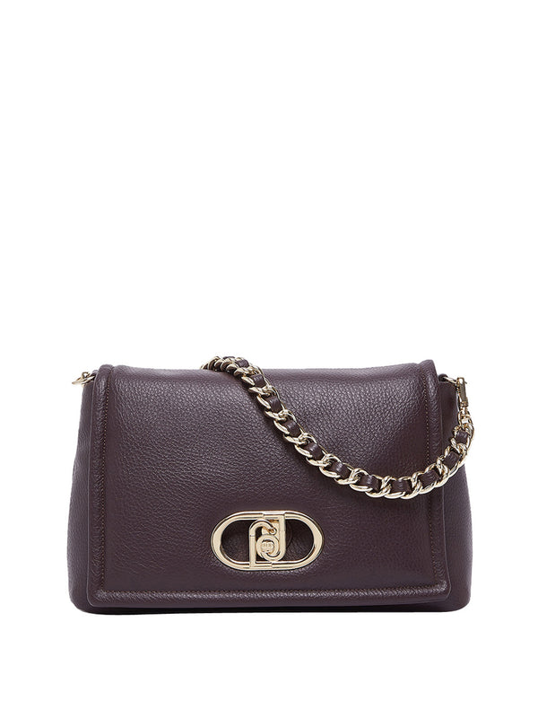 LIUJO ACCESSORI1 Borsa A Tracolla Liu Jo Lapuffy Melanzana