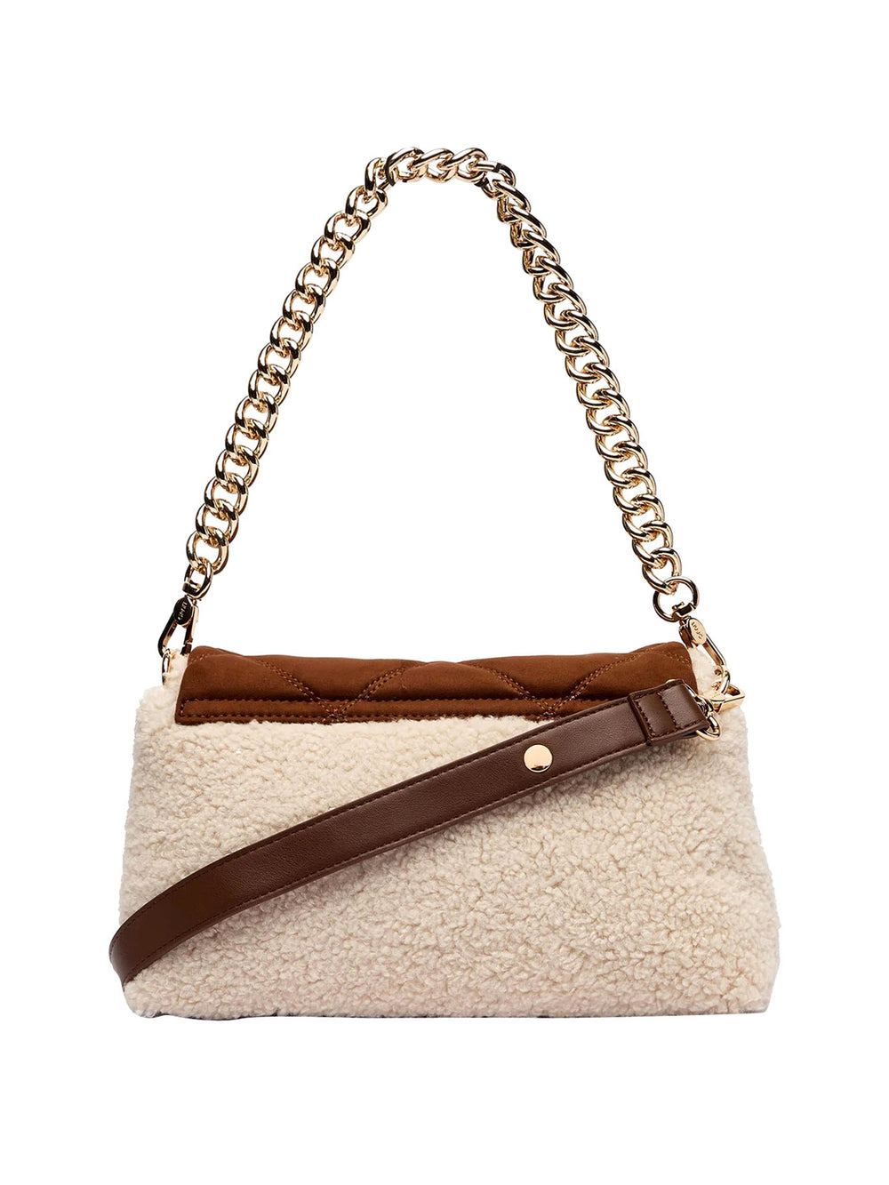 Liu Jo Borsa LaPuffy In Teddy Liu Jo - Crema