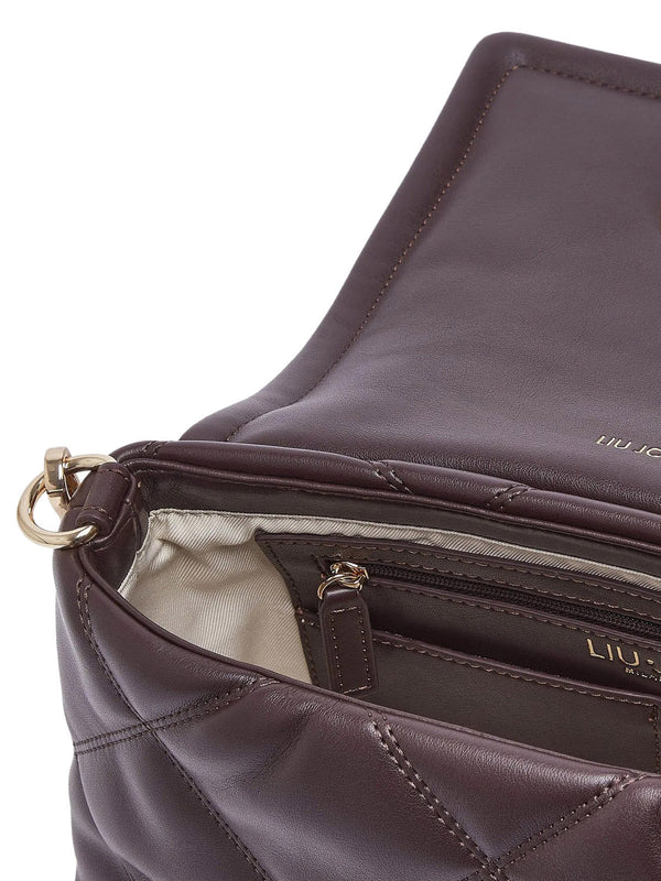 LIUJO ACCESSORI1 Borsa a Tracolla La Puffy Cross Over Liu Jo - Bordeaux