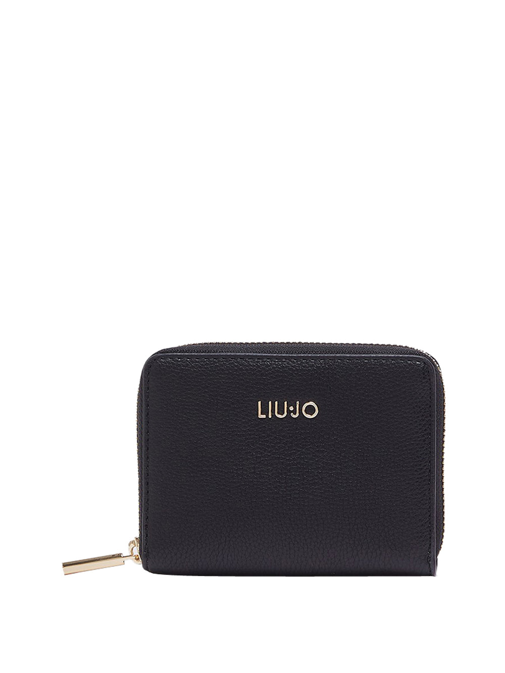 LIUJO ACCESSORI1 Portafoglio Liu Jo Logo Frontale Nero