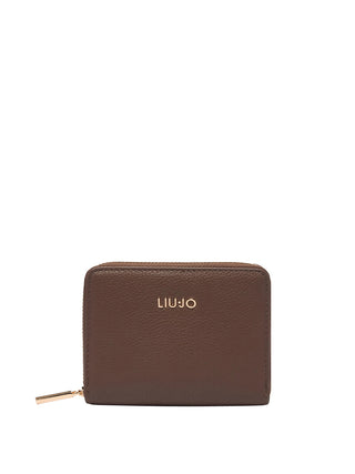 LIUJO ACCESSORI1 Portafoglio Piccolo Con Zip Liu Jo - Marrone Scuro