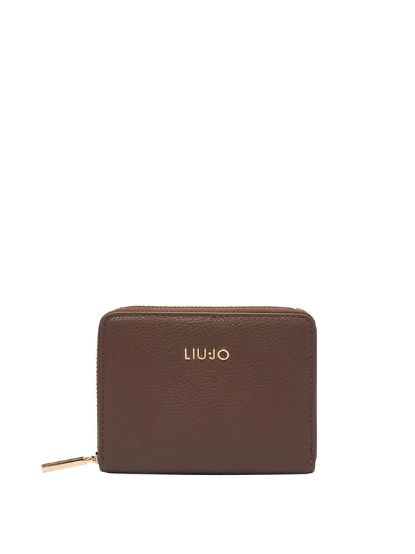 LIUJO ACCESSORI1 Portafoglio Piccolo Con Zip Liu Jo - Marrone Scuro