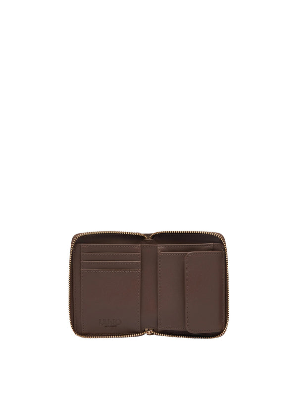 LIUJO ACCESSORI1 Portafoglio Piccolo Con Zip Liu Jo - Marrone Scuro