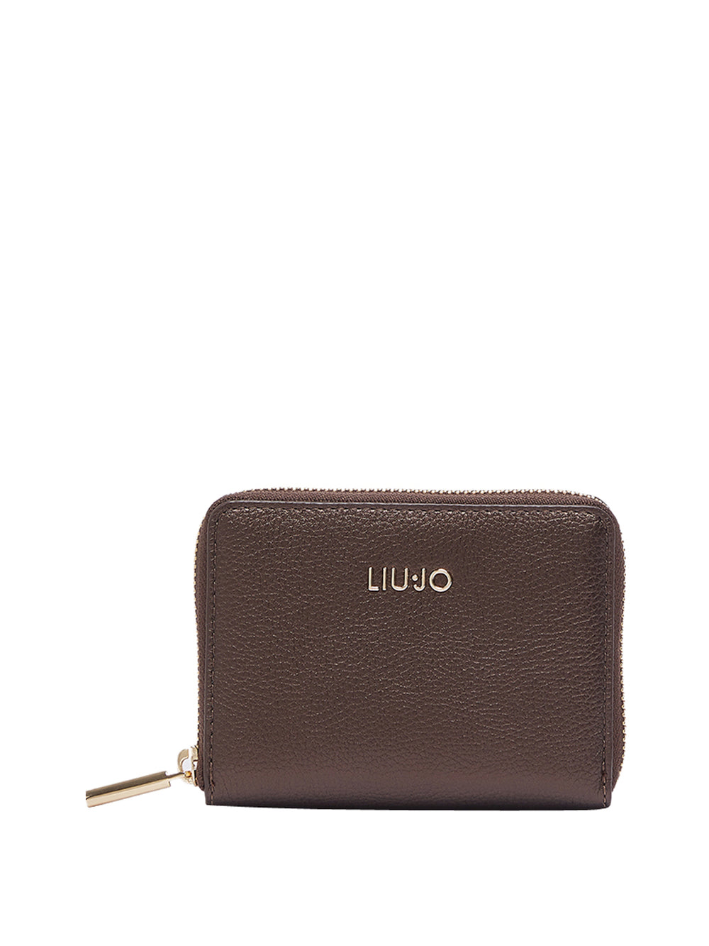 LIUJO ACCESSORI1 Portafoglio Liu Jo Logo Frontale Marrone