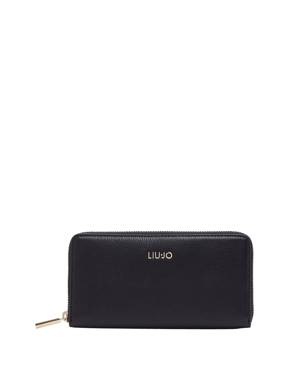 LIUJO ACCESSORI1 Portafoglio Liu Jo Logo Frontale Nero