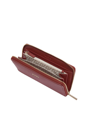 LIUJO ACCESSORI1 Portafoglio Liu Jo Logo Frontale Rosso