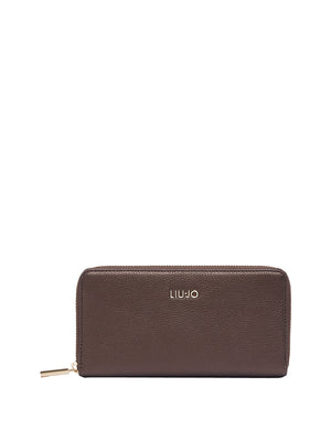 LIUJO ACCESSORI1 Portafoglio Liu Jo Logo Frontale Testa Di Moro