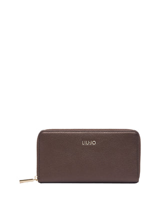LIUJO ACCESSORI1 Portafoglio Liu Jo Logo Frontale Testa Di Moro