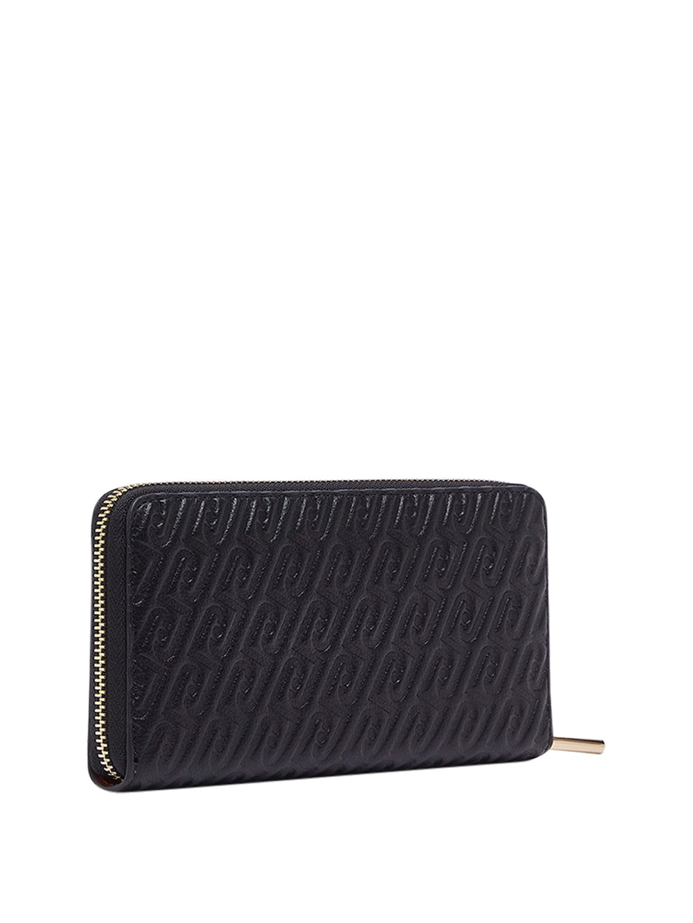 LIUJO ACCESSORI1 Portafoglio Grande Monogram Debossed Liu Jo - Nero