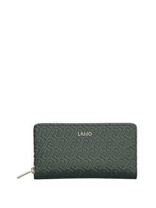 LIUJO ACCESSORI1 Portafoglio Grande Monogram Debossed Liu Jo - Foresta