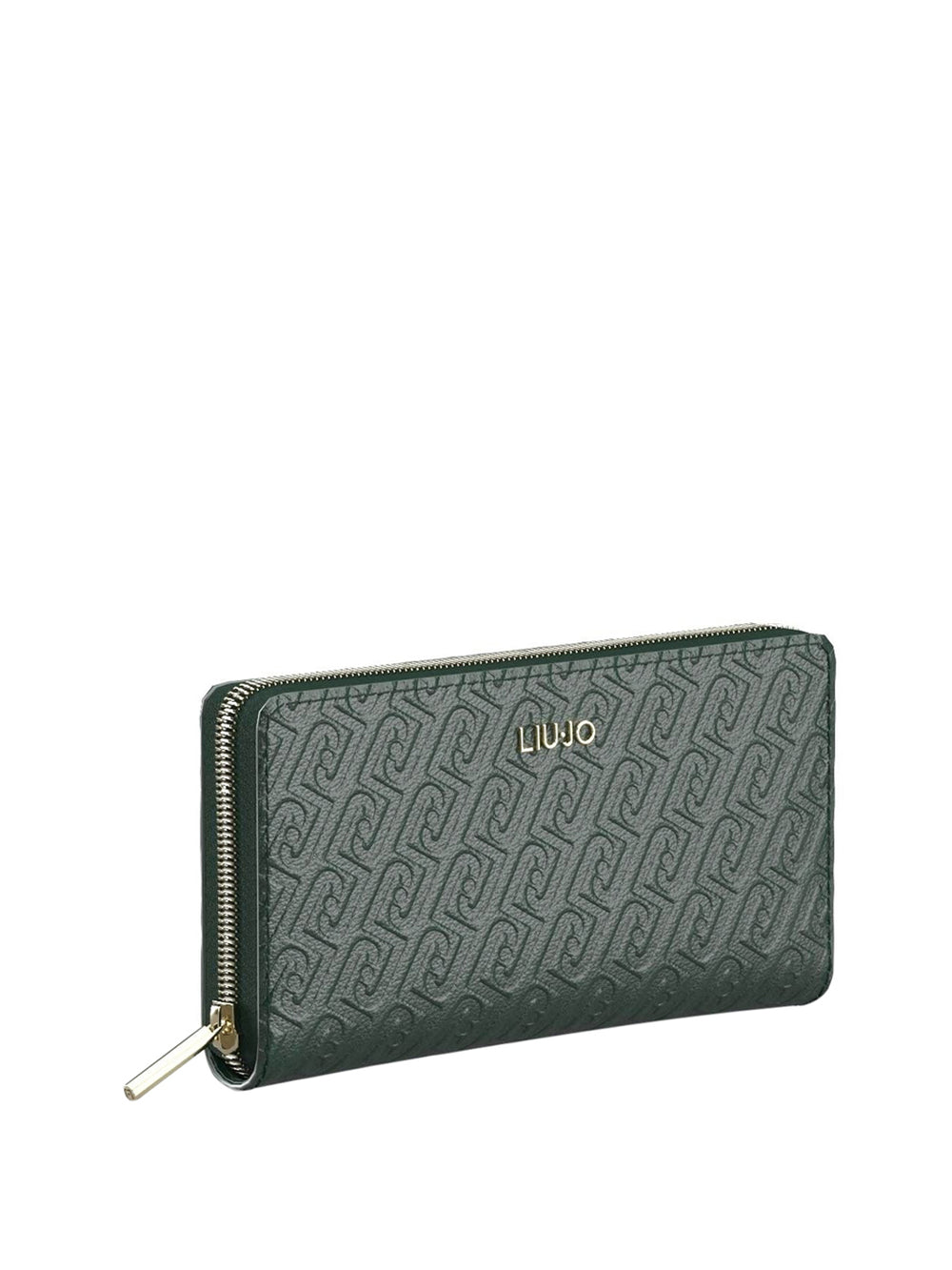 LIUJO ACCESSORI1 Portafoglio Grande Monogram Debossed Liu Jo - Foresta