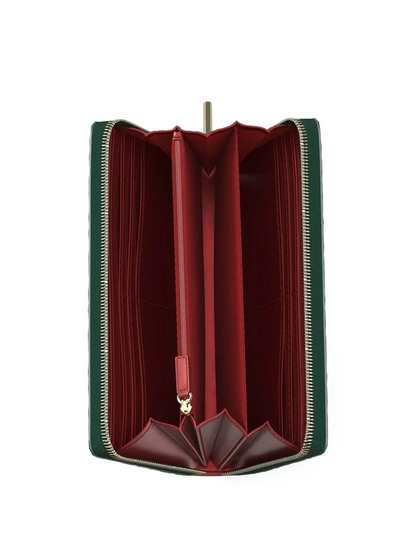 LIUJO ACCESSORI1 Portafoglio Grande Monogram Debossed Liu Jo - Foresta
