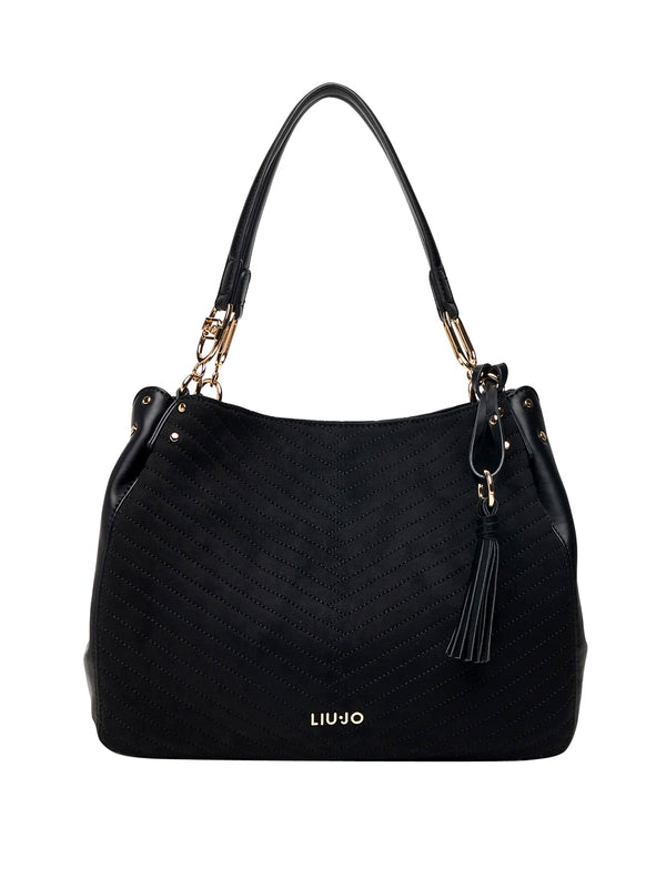 LIUJO ACCESSORI1 Borsa Cirry M Satchel Liu Jo - Nero