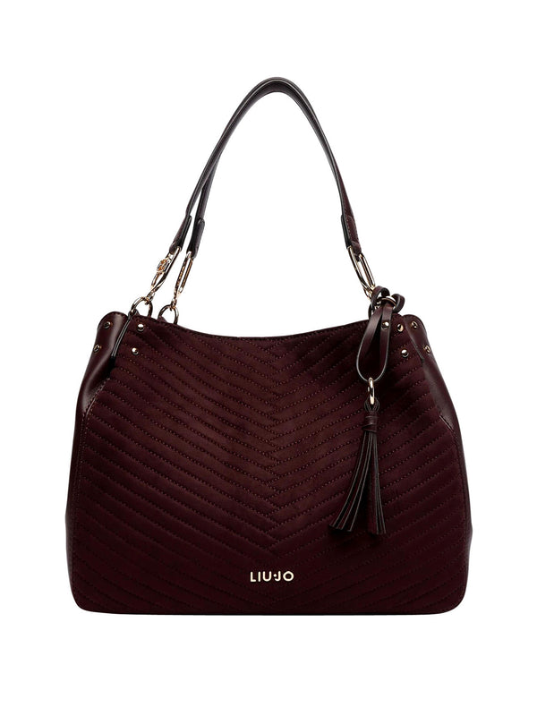 LIUJO ACCESSORI1 Borsa Cirry M Satchel Liu Jo - Red Aubergine