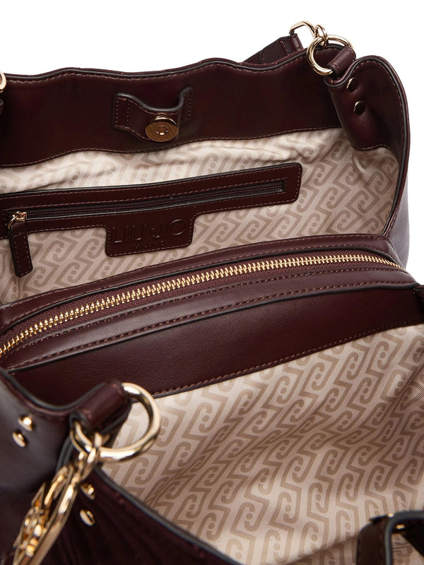 LIUJO ACCESSORI1 Borsa Cirry M Satchel Liu Jo - Red Aubergine