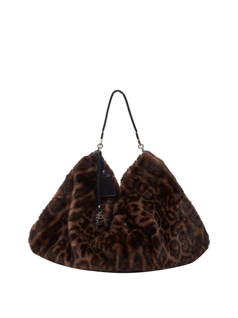 LIUJO ACCESSORI1 Borsa Grande In Pelliccia Sintetica Liu Jo - Maculato