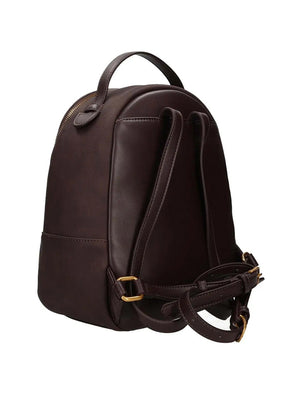 LIUJO ACCESSORI1 Zaino Liu Jo Logo Frontale Brown