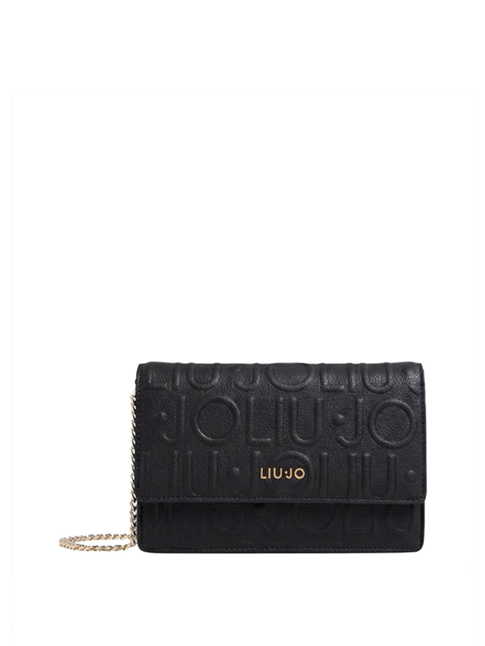 LIUJO ACCESSORI1 Borsa A Tracolla Liu Jo Logo Frontale Nero