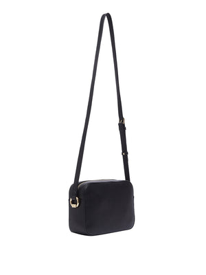 LIUJO ACCESSORI1 Borsa A Tracolla Media Liu Jo Logo Frontale Nero
