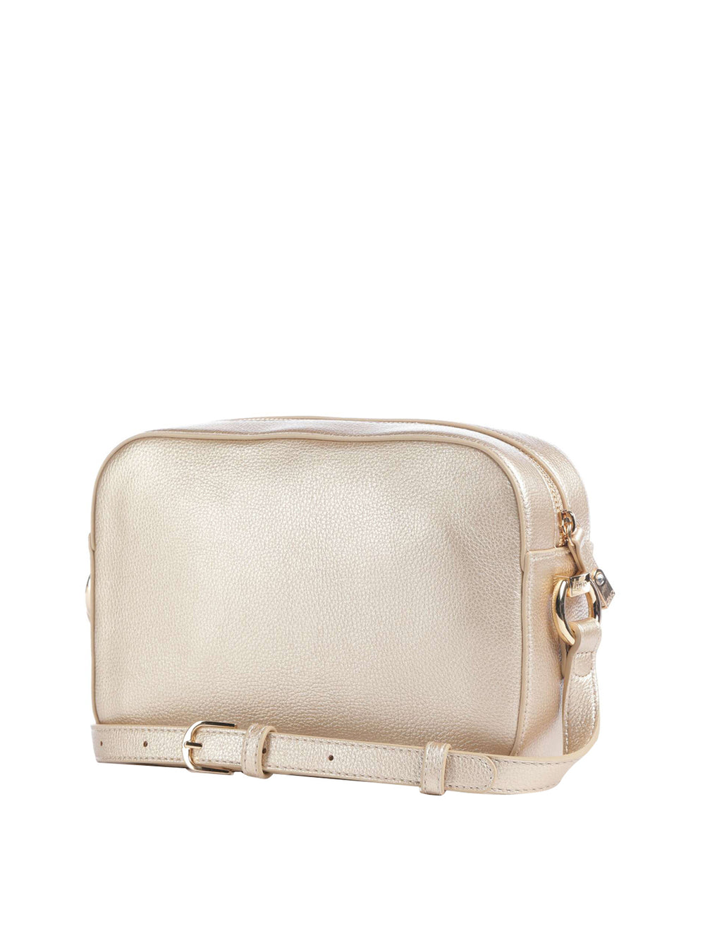 LIUJO ACCESSORI1 Borsa A Tracolla Liu Jo Logo Frontale Gold