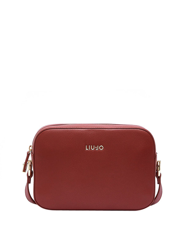 LIUJO ACCESSORI1 Borsa A Tracolla Liu Jo Logo Frontale Rosso