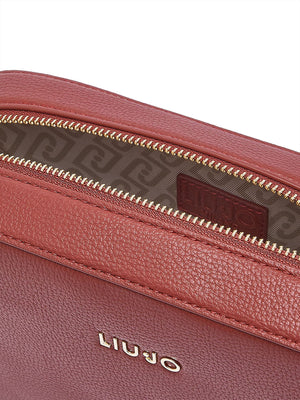 LIUJO ACCESSORI1 Borsa A Tracolla Liu Jo Logo Frontale Rosso