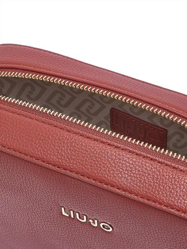 LIUJO ACCESSORI1 Borsa A Tracolla Liu Jo Logo Frontale Rosso