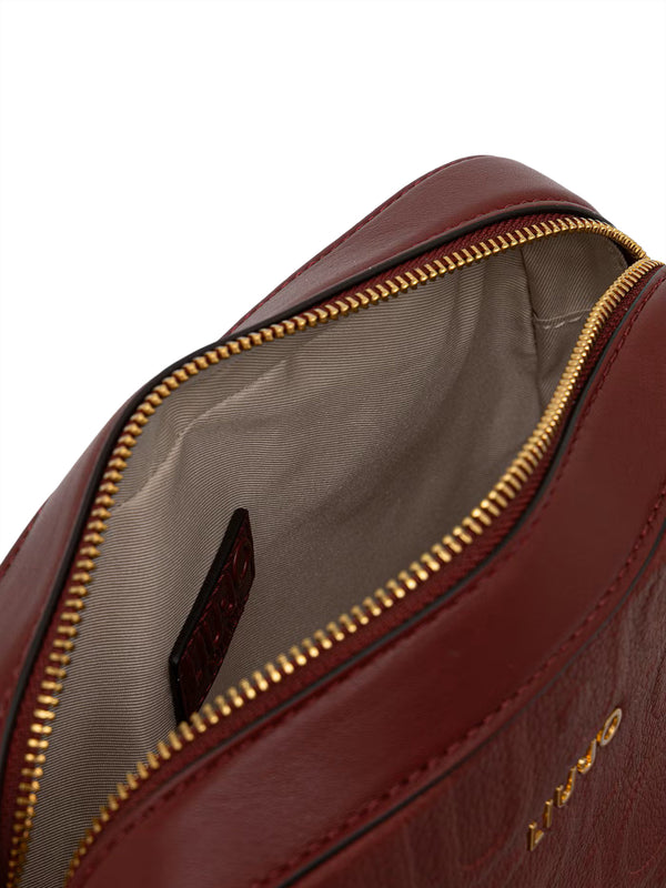 LIUJO ACCESSORI1 Borsa A Tracolla Liu Jo Logo Frontale Bordeaux