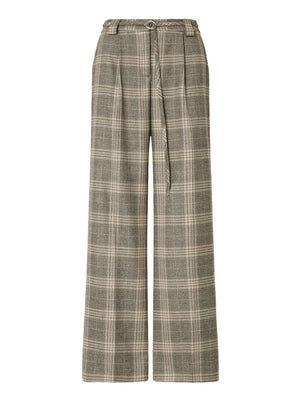 LIU.JO BLACK Pantalone In Palazzo Liu Jo Con Cintura Beige