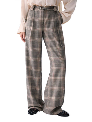LIU.JO BLACK Pantalone In Palazzo Liu Jo Con Cintura Beige