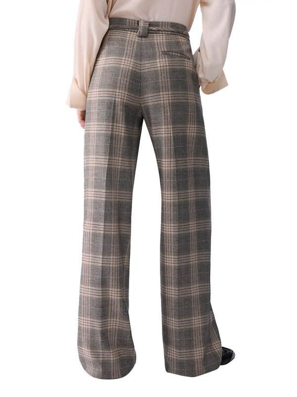 LIU.JO BLACK Pantalone In Palazzo Liu Jo Con Cintura Beige
