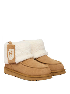 LIUJO CALZ. DRESS 2USCITA Stivaletto Jil 13 Suede/Fur Liu Jo - Cognac