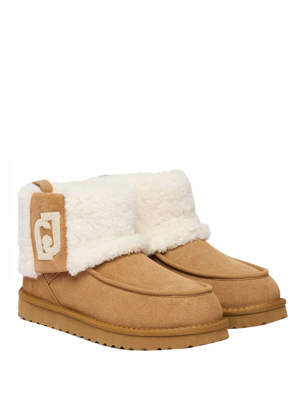 LIUJO CALZ. DRESS 2USCITA Stivaletto Jil 13 Suede/Fur Liu Jo - Cognac