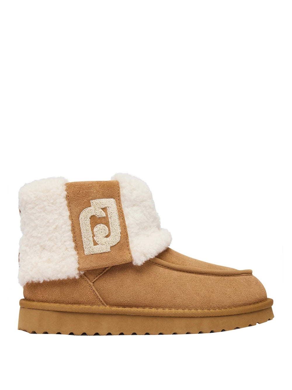 Liu Jo Stivaletto Jil 13 Suede/Fur Liu Jo - Cognac