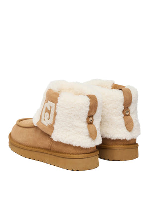 LIUJO CALZ. DRESS 2USCITA Stivaletto Jil 13 Suede/Fur Liu Jo - Cognac