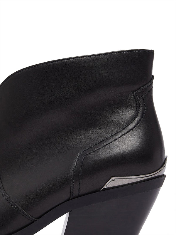 LIUJO CALZATURE DRESS Stivaletti Texani In Pelle Austin 03 Liu Jo - Nero